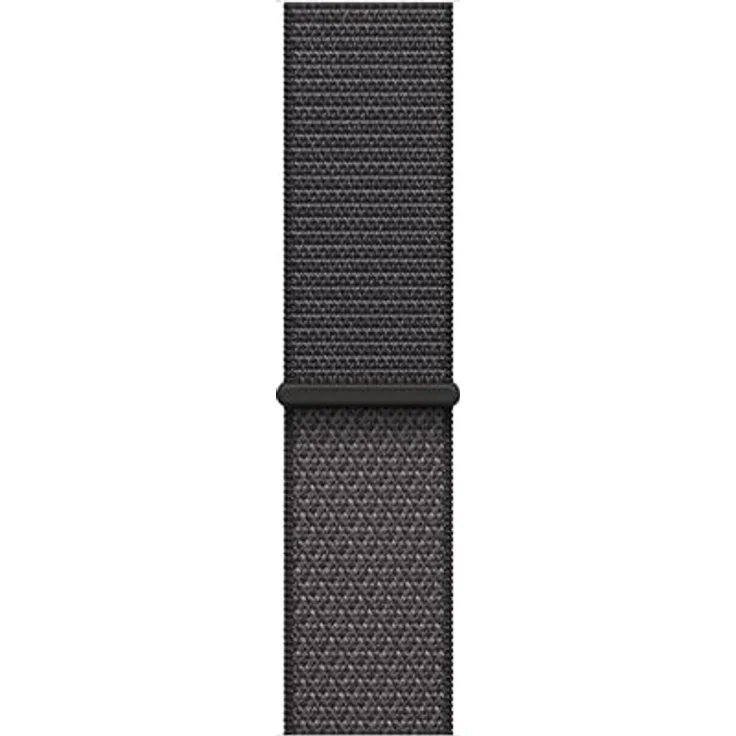 Apple Sport Loop, 46 mm Armband für Apple Watch, dunkelgrau, One Size, atmungsaktiv und leicht, aus 82 % recyceltem Nylon – Bild 1