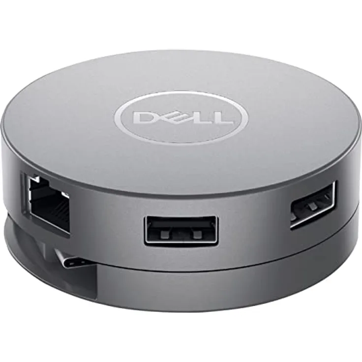 Dell USB-C Mobile Adapter DA310, Silber, 3840 x 2160 Pixel, 1920 x 1080 Pixel