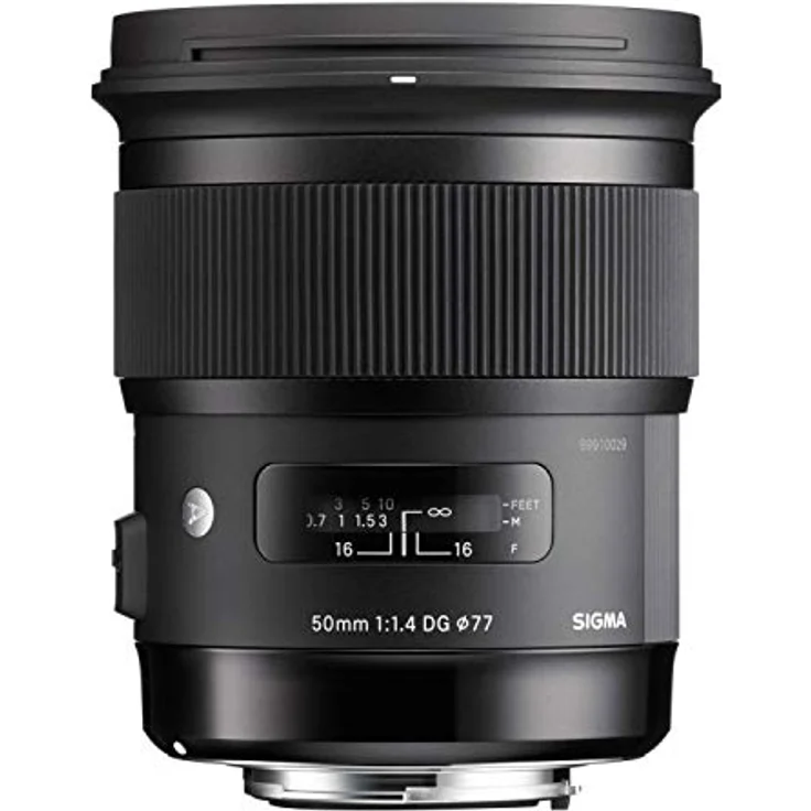 Sigma 50mm F1,4 DG HSM Art Objektiv (77mm Filtergewinde) für Nikon Objektivbajonett – Bild 2