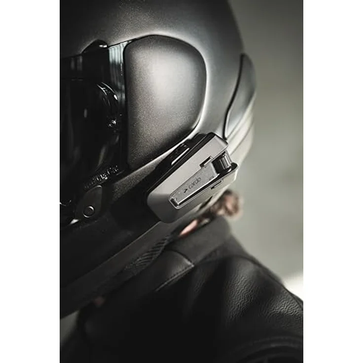 Cardo Packtalk PRO Kommunikationssystem Einzelset, Motorrad-Intercom mit Dynamic Mesh Communication, JBL HD-Lautsprechern und Sprachbedienung – Bild 4