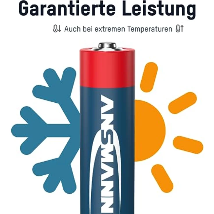 ANSMANN Red Alkaline Batterie Mignon AA LR6 Longlife Alkalibatterie (8er Shrink) - Preisvergleich – Bild 4