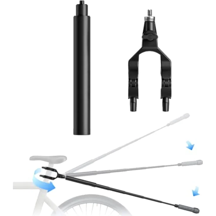 Insta360 Third-Person/unsichtbare Fahrradsitz-/Heckhalterung für ONE X2, X3 & ONE R/RS – Bild 1