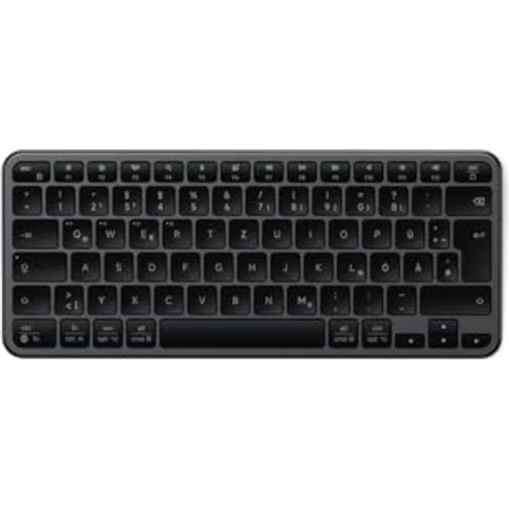 Satechi Slim EX1 Bluetooth Tastatur, kabellos, QWERTZ Deutsch, 4-in-1-Konnektivität, USB-C aufladbar – Bild 2
