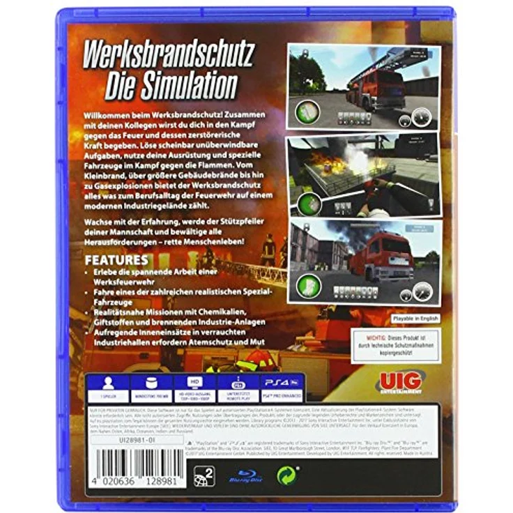Werksbrandschutz - Die Simulation (PS4) – Bild 2