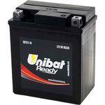 Unibat CBTX7L, Blei-Kalzium-Batterie mit 85A Strom, wartungsfrei, 12V, 6Ah, 2,43 kg
