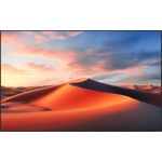 celexon Fresnel HomeCinema UST Hochkontrast-Rahmenleinwand SlimFrame, 100 Zoll, hohes Gain (1.3), optimiert für Laser TVs und Ultrakurzdistanz-Beamer