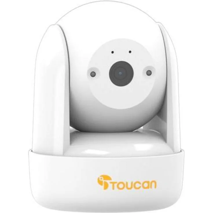 Toucan SEEK Indoor Pan & Tilt Kamera, Netzwerkkamera ohne Batterie, Plug-In