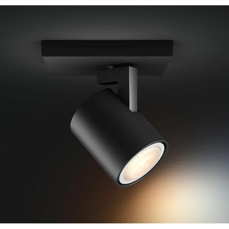 Philips Hue Runner single spot black 1x5W 230V, Smarte Deckenbeleuchtung mit personalisierter Beleuchtung – Bild 4