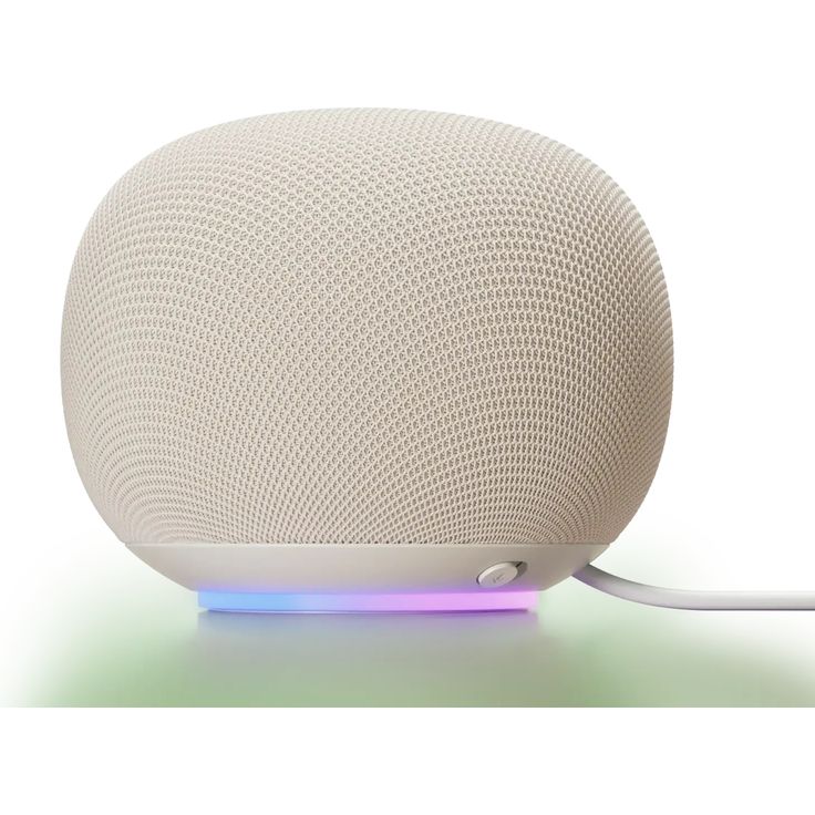 Google Home Speaker, Oval, Porcelain, Kunststoff, Verkabelt & Kabellos, Wi-Fi 6 (802.11ax), USB