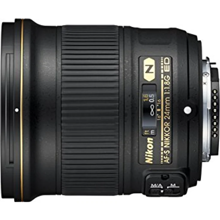 Nikon AF-S Nikkor 24mm 1:1.8G ED Objektiv (72 mm Filtergewinde) für Nikon-F-Bajonett schwarz – Bild 2