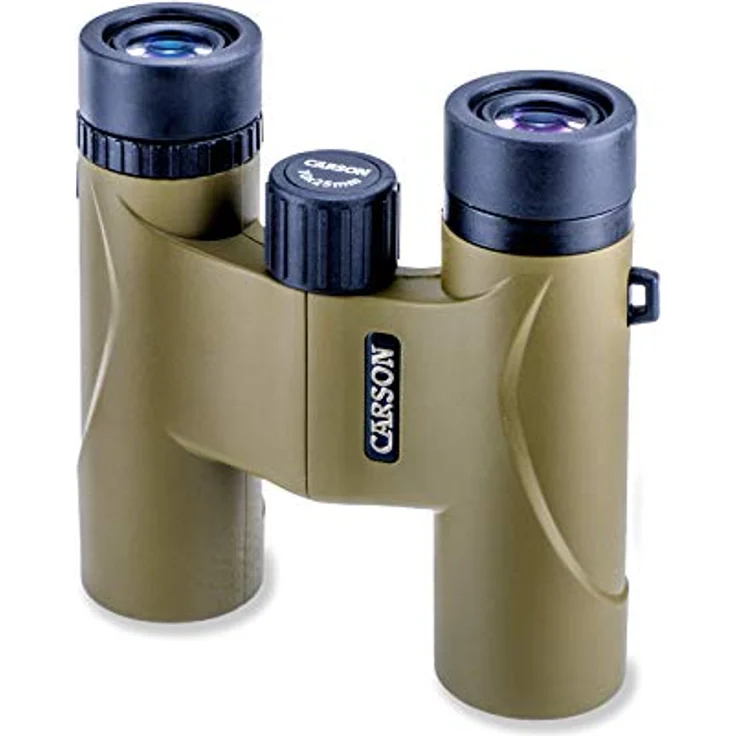 Carson Stinger 10x25mm Kompaktfernglas - Leichtgewicht mit BK-7 Prismen (HW-025) – Bild 2