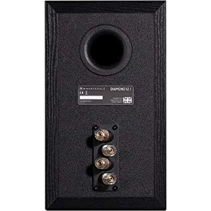 Wharfedale Diamond 12.0 Passive Regal-Lautsprecher, Schwarz, 2-Wege, Bassreflex, 60W – Bild 3