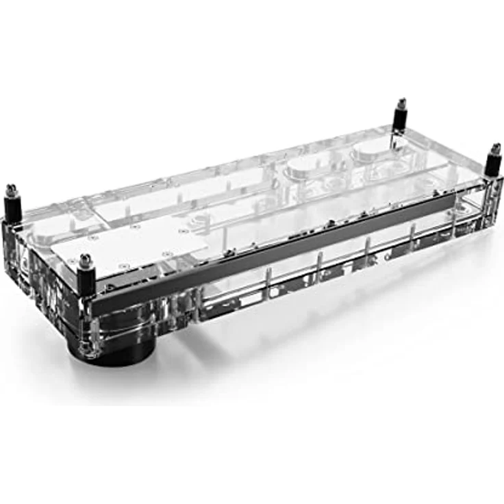 Alphacool Core Distro Plate 360 mm Rechts mit VPP, ARGB - Acryl, Wasserkühlung – Bild 2