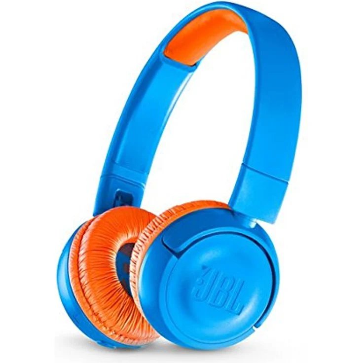 JBL JR300BT Kinder-Kopfhörer - Kabellose Bluetooth On-Ear Kopfhörer mit Lautstärkebegrenzung - Speziell entwickelt für Kinder Blau – Bild 3