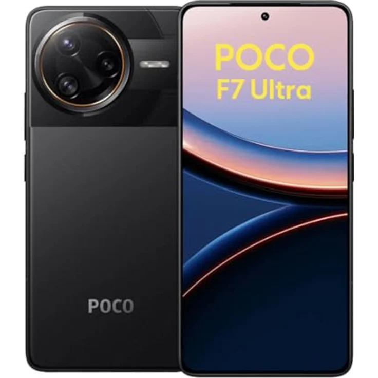 POCO F7 Ultra, Smartphone mit 16 GB RAM, 512 GB Speicher, 50 MP Kamera, 6,67 Zoll AMOLED-Display, Schwarz – Bild 1