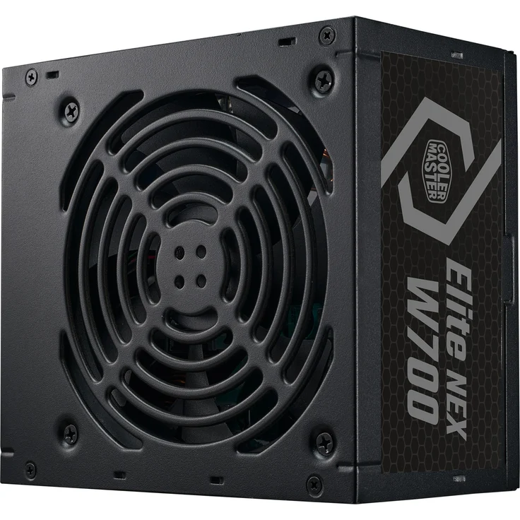 Cooler Master Elite NEX 700W 230V (700 W), PC Netzteil, Schwarz, Aktive Leistungsfaktorkorrektur und Effizienz von 85% – Bild 1