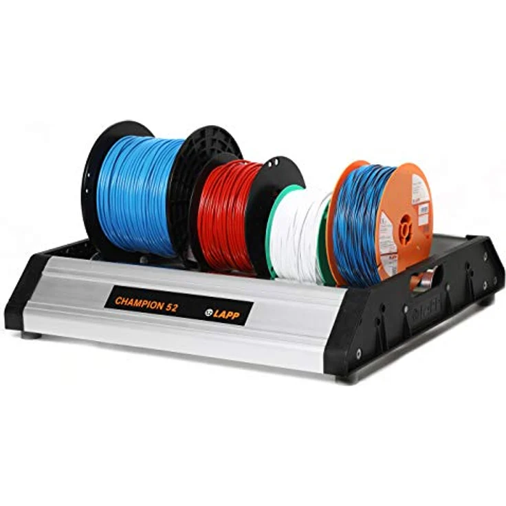 Lapp 85008070 Kabeltrommel Abroller zum abrollen von Kabeltrommeln bis 52cm Breite – Bild 3