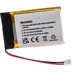 VHBW Akku Ersatz für Garmin 361-00076-01 für (240mAh, 3,7V, Li-Polymer)