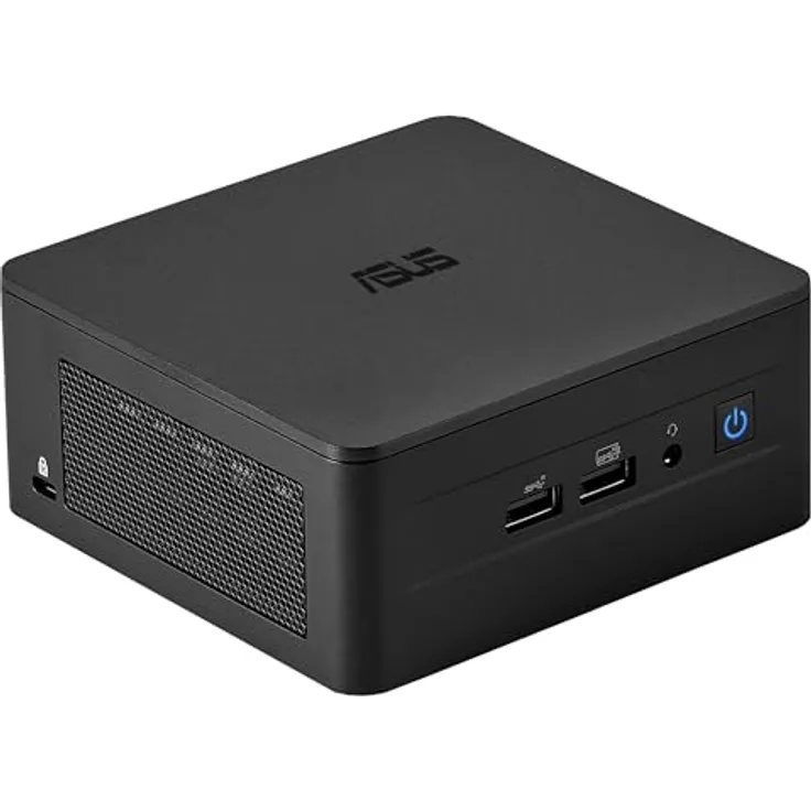 ASUS NUC 13 Pro Desktop-PC, Intel Core i5-1350P, vPro, Intel UHD Graphics, bis zu 64 GB DDR4-3200 Speicher, Thunderbolt4-Anschlüsse, inkl. Stromkabel