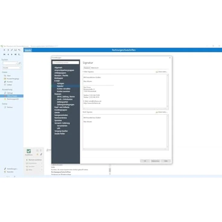 Markt + Technik Rechnungsdruckerei 2026 PRO - Bürosoftware für Unternehmer und Handwerker, kompatibel mit Windows 11, 10, 8.1, 7, inklusive E-Rechnung, intuitives Design, lebenslange Lizenz – Bild 5