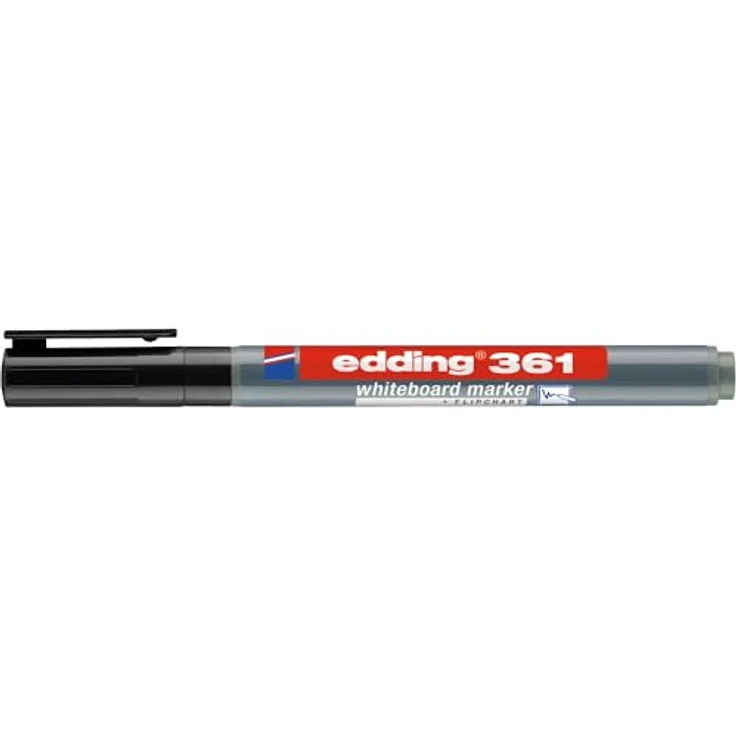 Edding Boardmarker 361, schwarz, Rundspitze, Strichbreite 1mm – Bild 2