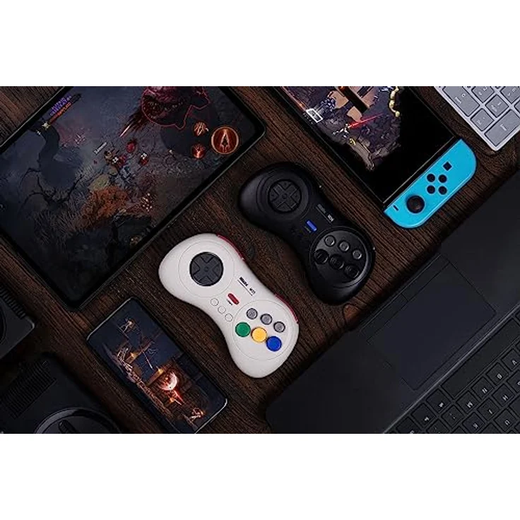 8bitdo M30 Bluetooth Controller, Gaming Controller für Switch, Raspberry Pi 3, Android und Windows, Weiss, mit Turbo-Funktion und wiederaufladbarer Batterie – Bild 10