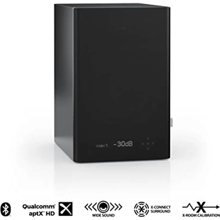 Nubert nuPro XS-4000 RC | Schwarzers Regallautsprecherpaar | 2 Stück High End Kompaktlautsprecher | Bluetooth Lautsprecher aptX HD | Lautsprecher Verbindung kabellos High Res | Aktivboxen mit 2 Wegen – Bild 2