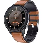 Maxcom Maxcom FW46, Schwarz (49 mm), Sportuhr + Smartwatch mit Körpertemperaturmessung, Blutsättigung und EKG-Analyse