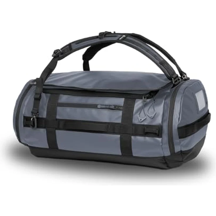Wandrd CARRYALL Duffel 30L, Fotorucksack und Kameratasche in Aegean Blue, wasserabweisend, mit expandierbarem Bodenfach und Rucksackgurten – Bild 1