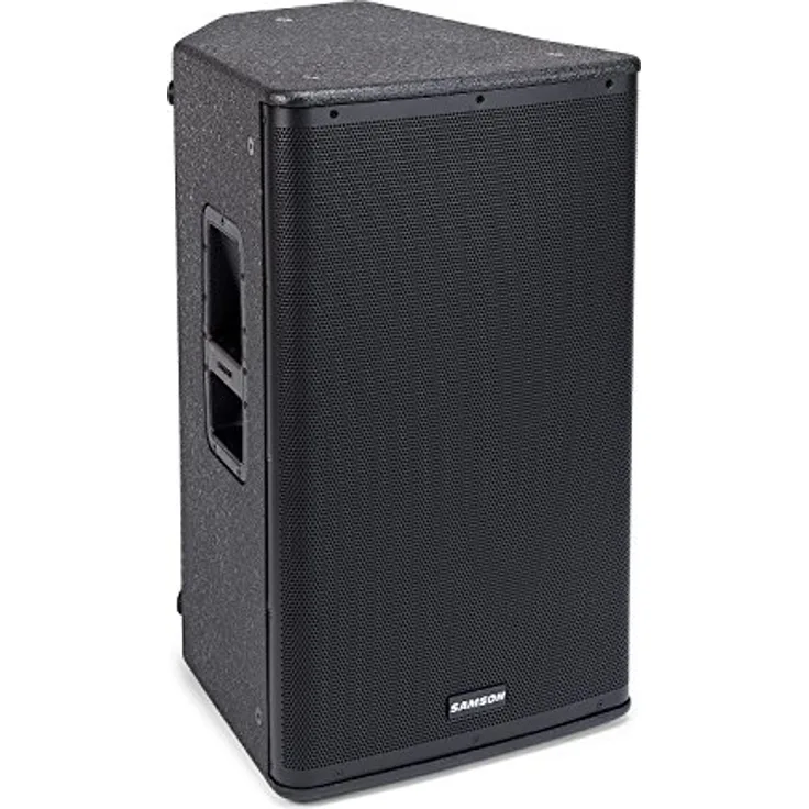 Samson RSX115 A, 2-Wege Aktivlautsprecher mit 1600 Watt Ausgangsleistung, Schwarz