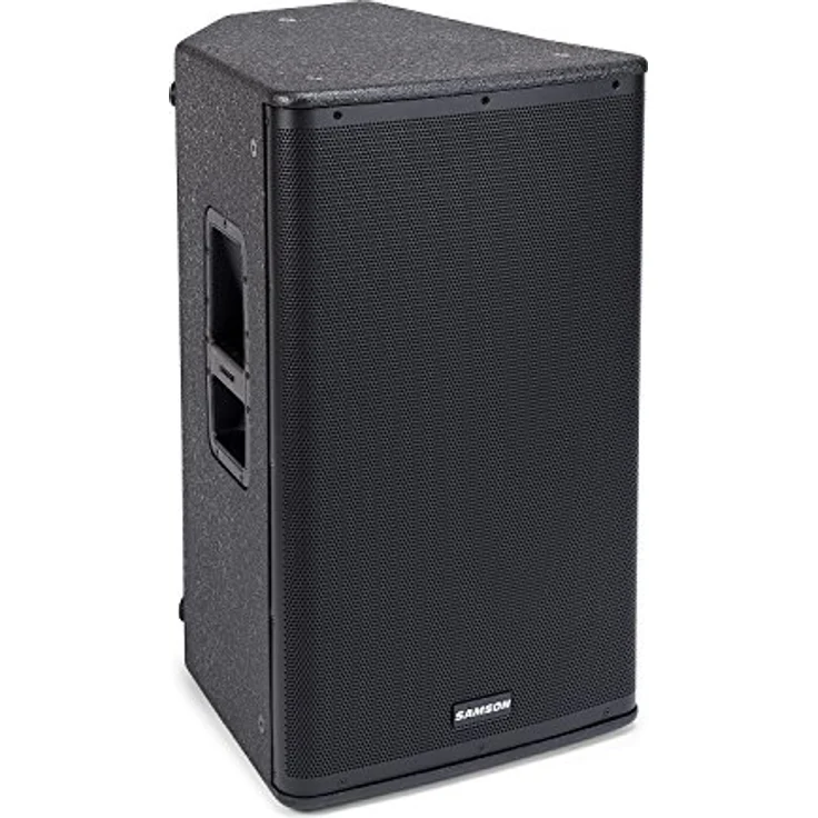 Samson RSX115 A, 2-Wege Aktivlautsprecher mit 1600 Watt Ausgangsleistung, Schwarz – Bild 1
