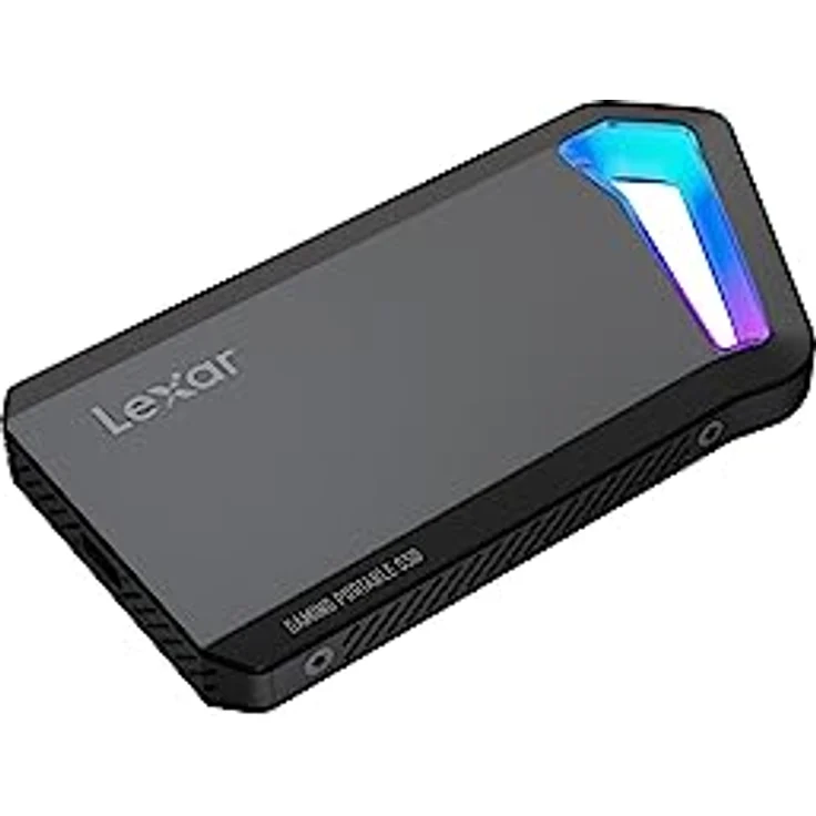 Lexar SL660, Externes Solid-State-Laufwerk, 1 TB, USB3.2 Gen2*2, RGB-LEDs, Aluminiumgehäuse, bis zu 2000 MB/s Lesen – Bild 4