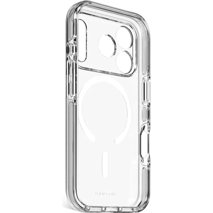 Decoded Transparent Clear Case für iPhone 17 Pro, 100% recyceltes Material, Anti-Vergilbung, MagSafe-kompatibel, 4 Meter DropTec Schutz, kratzfest – Bild 3