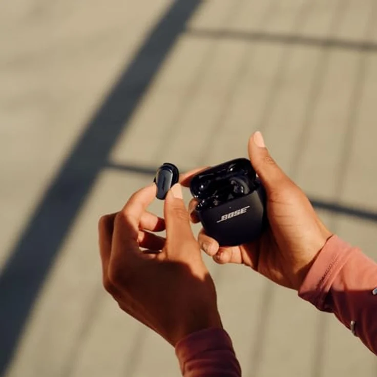 Bose QuietComfort Ultra Earbuds 2nd Gen, Wireless In-Ear-Kopfhörer mit Rauschunterdrückung und Bluetooth, schwarzes Design – Bild 7