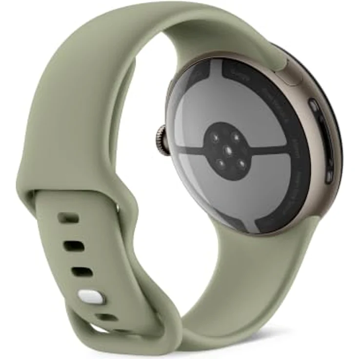 Google Pixel Watch 5, Smartwatch 45mm in Grün mit umfangreichen Fitness-Tracking-Funktionen – Bild 4
