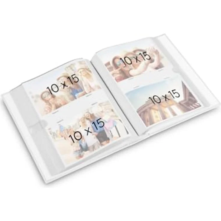 Hama Memo-Album 10 x 15 cm Animals, weiß, für 200 Fotos mit Platz für Anekdoten – Bild 5