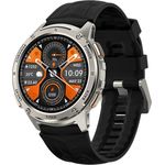 MAXCOM Smartwatch FW110 Titan Chronos – 1,32-Zoll-Display, robustes Titan-Gehäuse, IP67-Schutz Silber