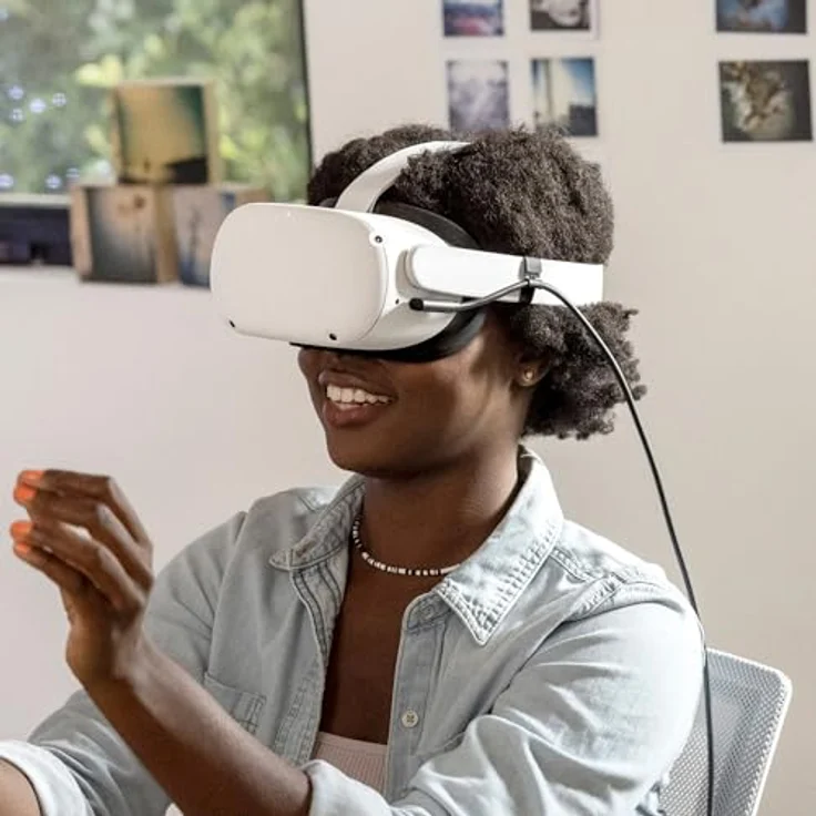 Oculus Oculus Link Virtual Reality Headset-Kabel für Quest 2 USB 3, 5m Premium-Glasfaserkabel – Bild 5