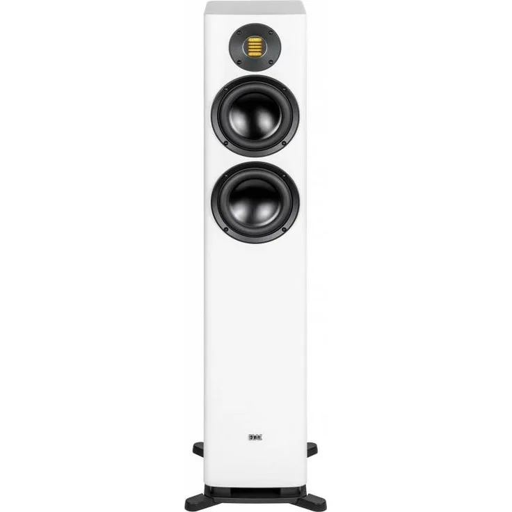 ELAC SOLANO FS 287.2, Weiß hochglanz Standlautsprecher mit JET 6 Hochtöner, 130 W RMS, 2-Wege-Bassreflex-System