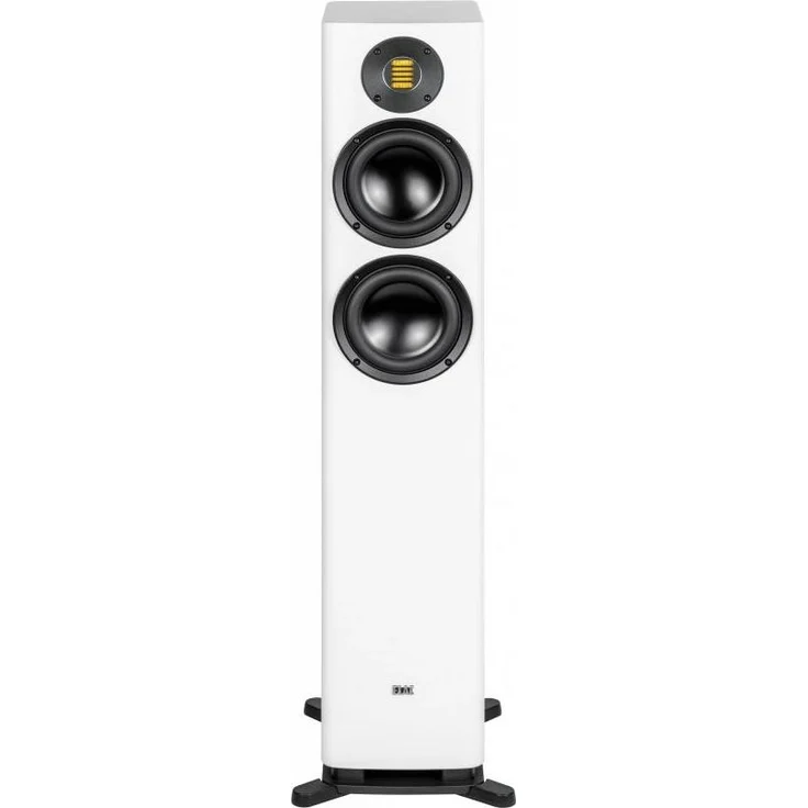 ELAC SOLANO FS 287.2, Weiß hochglanz Standlautsprecher mit JET 6 Hochtöner, 130 W RMS, 2-Wege-Bassreflex-System