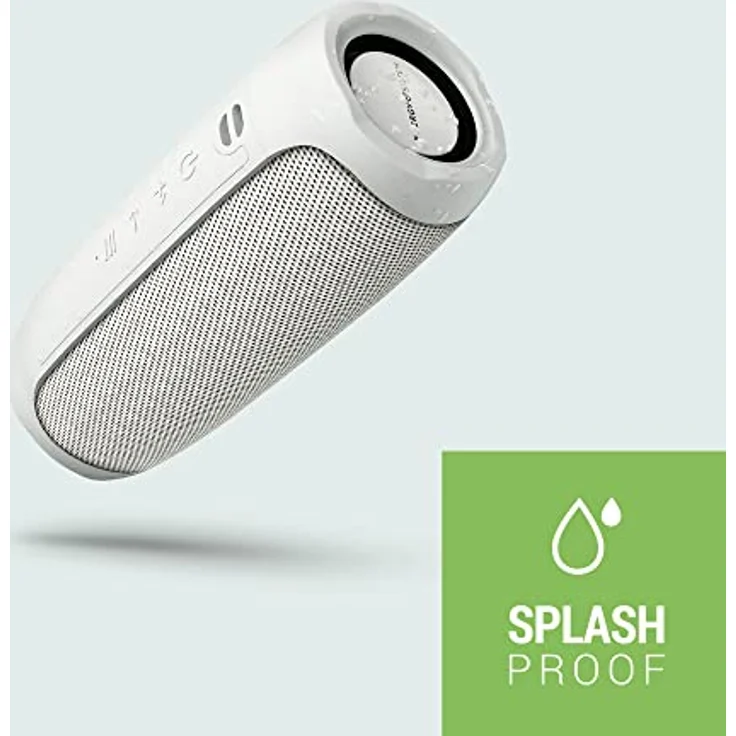 Energy Sistem Urban Box 3 Mist Tragbarer Lautsprecher mit Bluetooth, USB/microSD, TWS, Audio-In - Grau – Bild 2