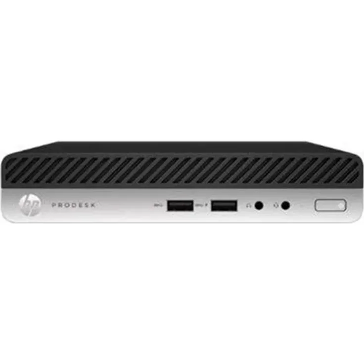 HP ProDesk 400 G4, Mini Desktop-PC mit Intel Core i5 8400T, 16 GB RAM, 256 GB SSD, Windows 11 Pro, WLAN