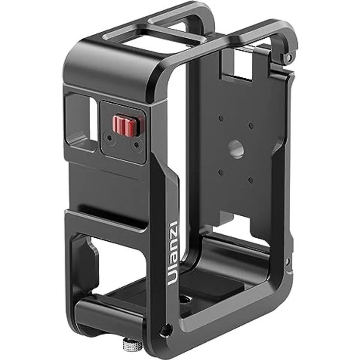 ULANZI OA-14 DJI Osmo Action 3 Metal Cage Rahmen, Cold shoe und 1/4 Zoll Schraubeneingänge, Horizontal & Vertikal Aufnahmemodus – Bild 4