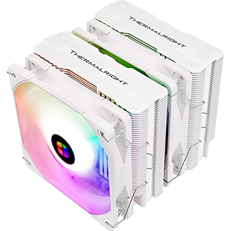 Thermalright Peerless Assassin 120 White ARGB CPU Air Cooler,6 Heat Pipes, Dual 120mm TL-C12W-S PWM Fan, Aluminio Heatsink Cover,AGHP Technology, para AMD AM4 AM5/Intel LGA 1700/1150/1151/1200/2066 – Bild 1
