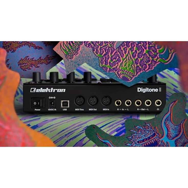 Elektron Digitone II, Digital Synthesizer mit 16 Stimmen, 4 Synthesemaschinen, 16 Spuren und vielfältigen Effekten – Bild 6