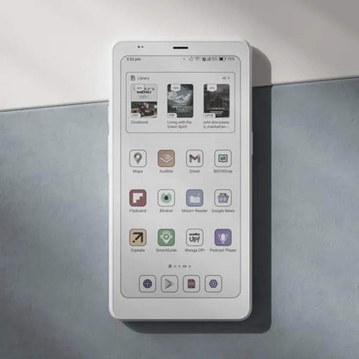 BOOX ePaper Reader Palma 2 Pro, 6,13 Zoll Farbdisplay, 128 GB Speicher, Android 15, E-Ink 300 PPI, Weiß – Bild 5