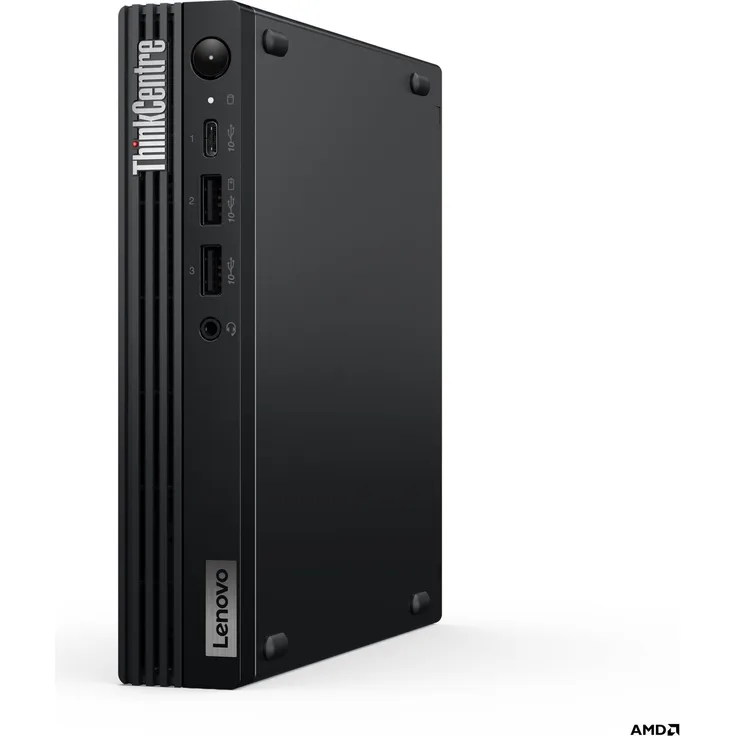 Lenovo ThinkCentre M75q Gen 5, AMD Ryzen 7 PRO 8700G, 16 GB RAM, 512 GB SSD, Windows 11 Pro, schwarz