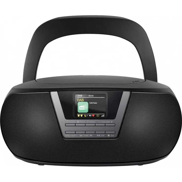 Sencor SPT 6200DB, Radio CD/MP3 Player mit USB, FM/DAB Radio und Bluetooth 5.3, schwarz