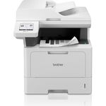 Brother MFC-L5710DN 4-in-1 Mulifunktionsdrucker schwarz weiß (A4, 48 Seiten/Min., 1.200x1.200 DPI, LAN, Duplex-ADF, 250 Blatt Papierkassette) weiß/grau