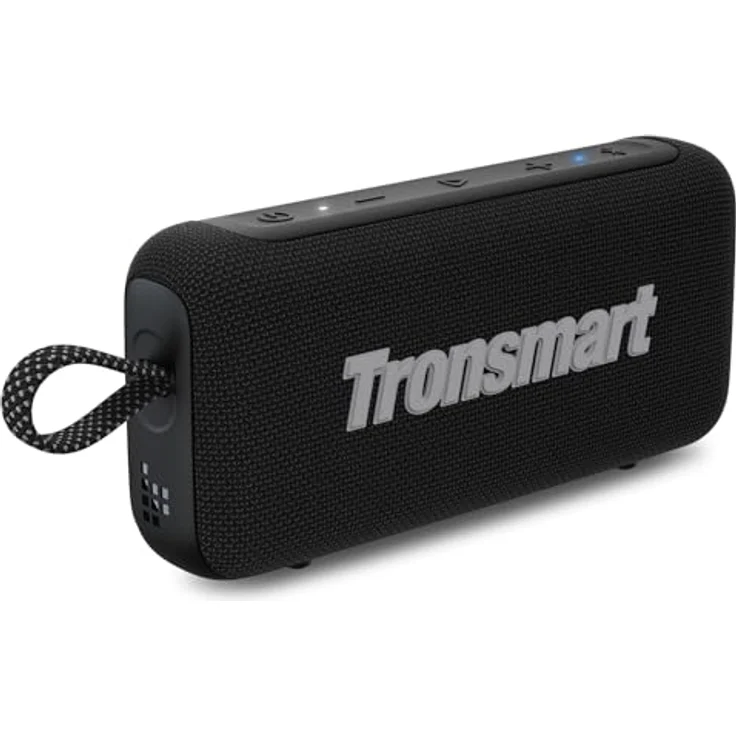 Tronsmart Trip 2 Bluetooth Lautsprecher, 20 Stunden Wiedergabezeit, IPX7 wasserdicht, 10W Bass, Stereopaarung, Schwarz – Bild 4